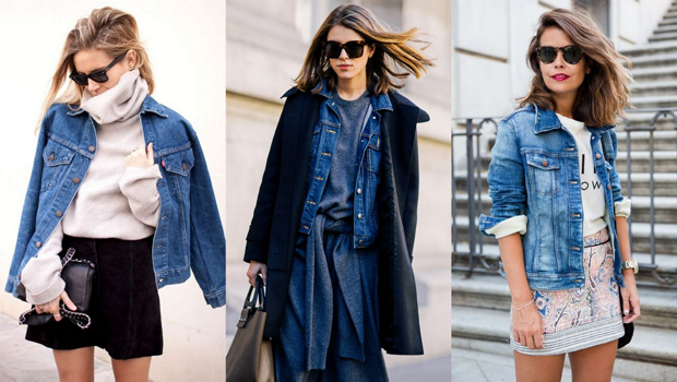 long blue jean jacket outfits